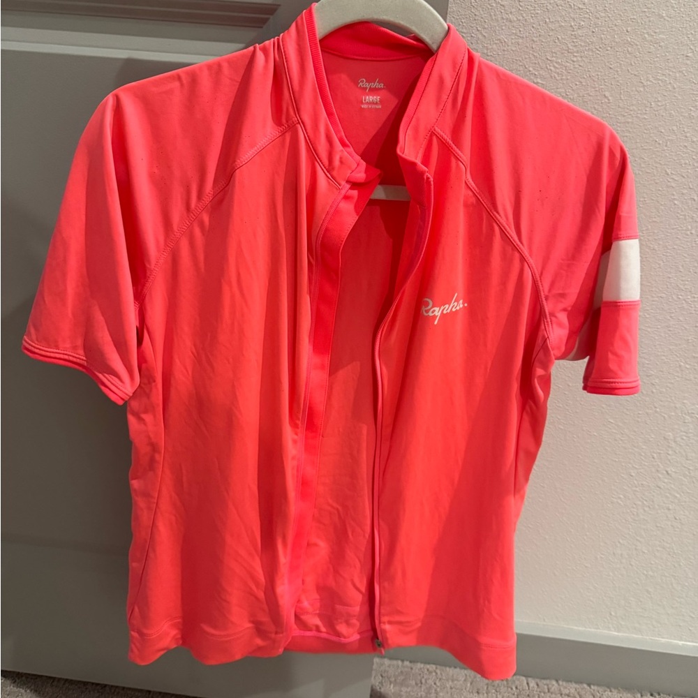 Rapha Vibrant Red Cycling Top